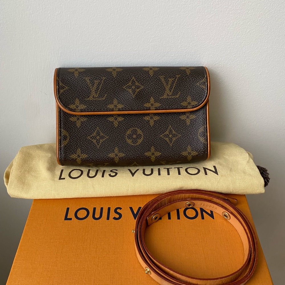 ❣️SOLD❣️Authentic LV Louis Vuitton Florentine Belt Bag Vintage - Picture 1 of 11